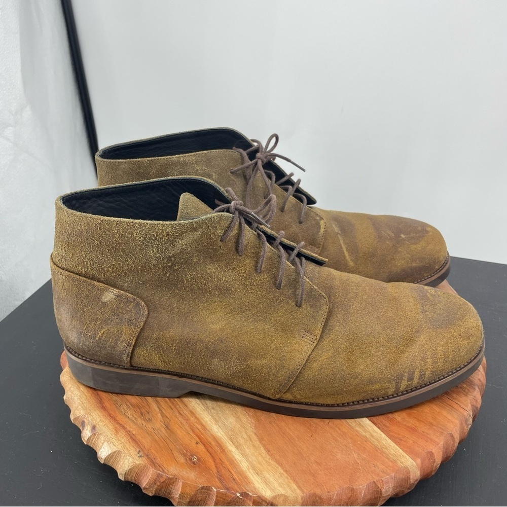 Nisolo Daytripper Chukka Boot Sz 12.5 brown leather lace up